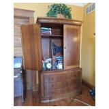 Entertainment Cabinet & Contents