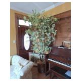 Framed Signed Print, Faux Tree