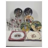 Collectable Plates & Holly Hobby Glasses