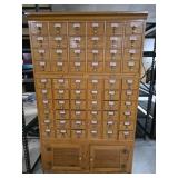 Library Card Cabinet
