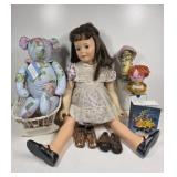 Ideal Toys Patti Playpal, Antique Baby Shoes