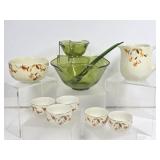 Anchor Hocking Chip Dip Set, Hall Kitchenware