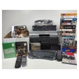 Phillips Web TV, VHS & DVD Players, DVD'S & VHS