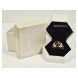 9.81 Grams 14K Gold & Tiger Eye Ring