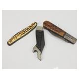 Antique Pocket Knives: Boot Shaped & More