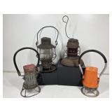 Railroad Lanterns: Oil & Battery Powered