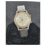 WWII Era Bernhuf 17 Jewels Alarm Watch