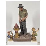 Hummel & 1977 Micheal Garman Figurine