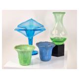 Art Glass; Viking, Akro Agate Glass & More
