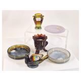 Boyds Glass: Coasters, Dish, Vase & More