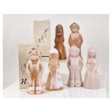 8 Vi Hunter Mosser Glass Jenny & Josh Figurines