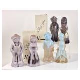 8 Vi Hunter Mosser Glass Jenny & Josh Figurines
