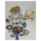 Petoskey Stones & Book, Fossils, Arrow Heads