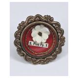 Religious Relic Pendant S. Pius X