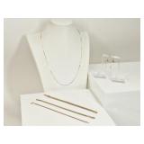 30.61 Grams 14K Gold Jewelry: Bracelets, Earrings