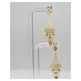 2.87 Grams 14K Gold Vintage Beverly Hill Earrings