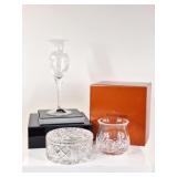 3 Pieces of Crystal: Lenox, Gorham & Nova Scotian