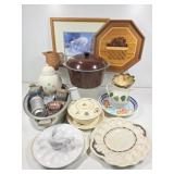 Belleek Covered Jar, Pitchers, Kitchen Craft