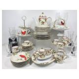 Fitz & Floyd Christmas Dishes, Mikasa & Fostoria