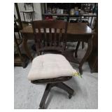 Vintage Larkin Library Desk, Milwaukee Chair