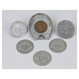 Antique Brewery Tokens: Centlivre, Stumble Inn