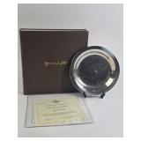 5.75 OZT Sterling Silver Franklin Mint Plate