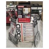 2 Wet/Dry Vacuums, 2 Magna Cart Hand Trucks