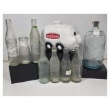 Vintage Fort Wayne Bottles & Archway Cookie Jar