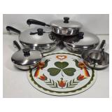 Revere Ware Skillets, Irish Hex Sign
