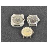3 Antique / Vintage Watch Faces: WWII Era