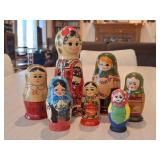Collection Of Russian Matryoshka/Nesting Dolls