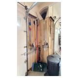 Lawn Maintenance, Trash Can, Wood Box