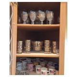 Culver Chantily Highball Glasses, Ice Bucket