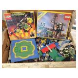 Assorted Vintage Legos, 2 Empty Lego Boxes