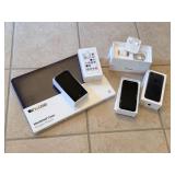 2 Apple iPhones, Accessories, Laptop Case Cover