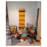 Vintage Kitchen Chairs, Woven Tapestries, Quilt