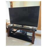 Rotating Media Center, TV Stand, CDs, Apple TV