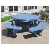 Wood Picnic Table, Wood Glider