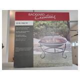 UNOPENED Backyard Creations Fire Pit