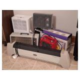 Space Heaters, Fan & Dehumidifier