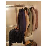 Leather and Wool Outerwear