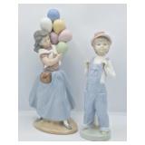 (2) Retired Lladro Figurines: 5141 & 4898