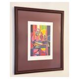 Marcel Mouly Lithograph 'Fleurs et Pichet' w/ COA