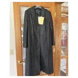 Centigrade Full Length Leather Coat