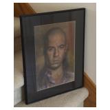 Vin Diesel Portrait Painting