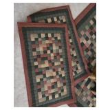 Large Area Rug & 2 Matching Rugs