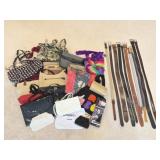 Ladies Purses, Belts: Chanel, Capezio, Vera