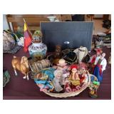 Toleware, Venezula Dolls, Vases, Breyer Horse