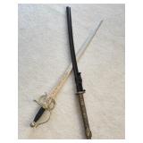 2 Samurai Swords