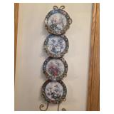 Lena Liu's Hummingbird Collector Plates, Wall Art